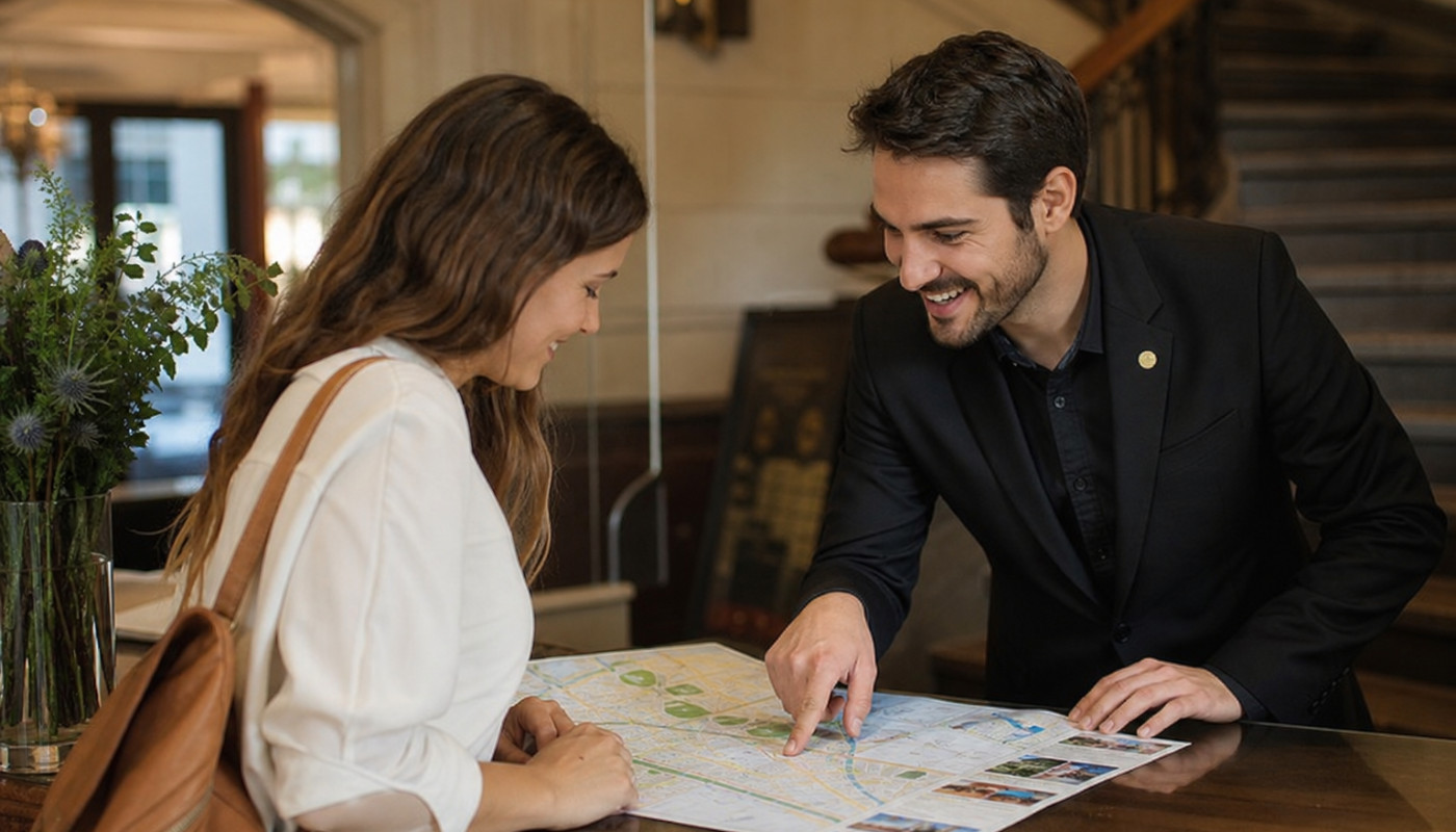 What Do Complimentary Maps Reveal About A Hotel's Local Vision?